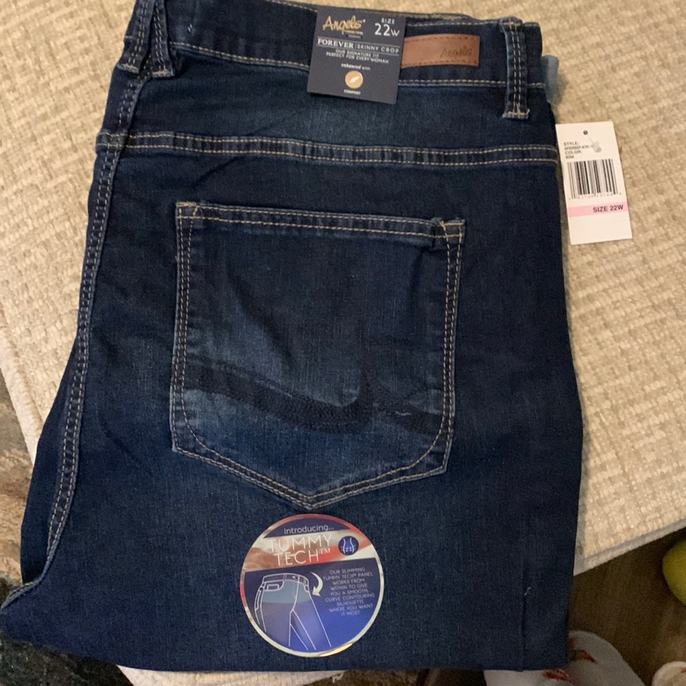 angels forever skinny cropped